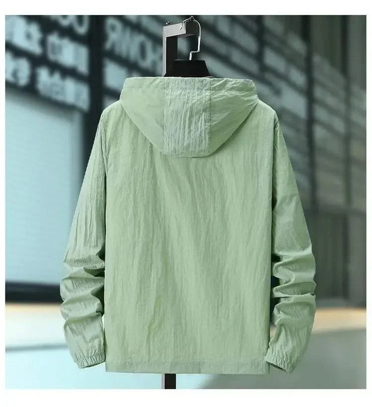 Sommerjacke Mit Kapuze