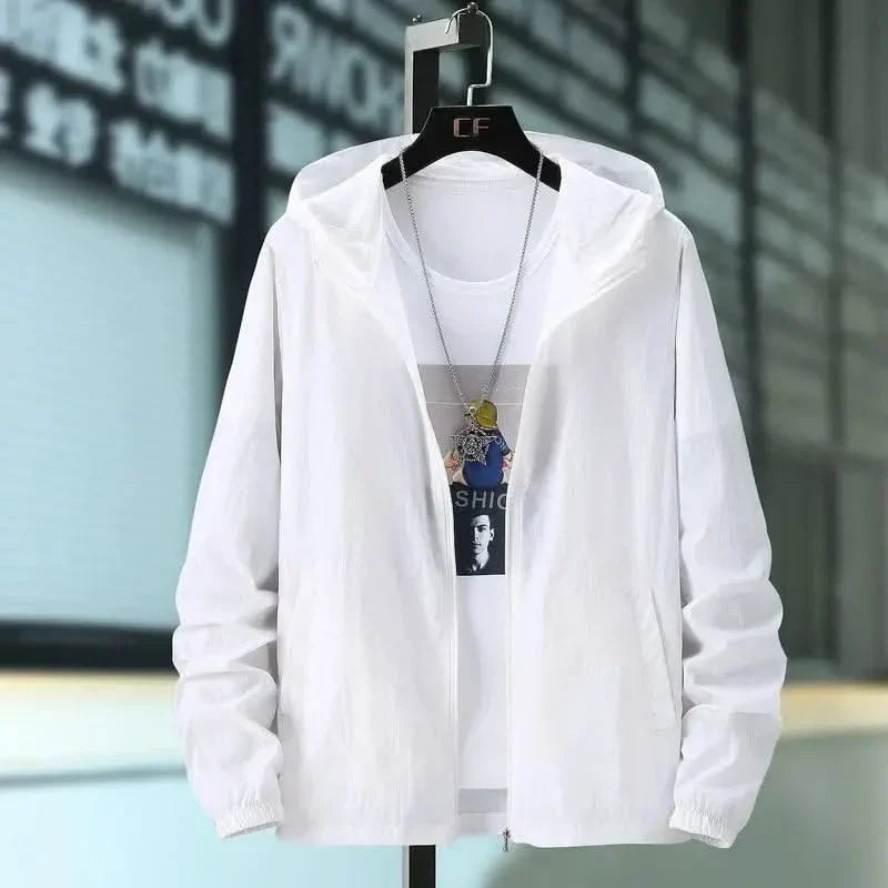 Sommerjacke Mit Kapuze