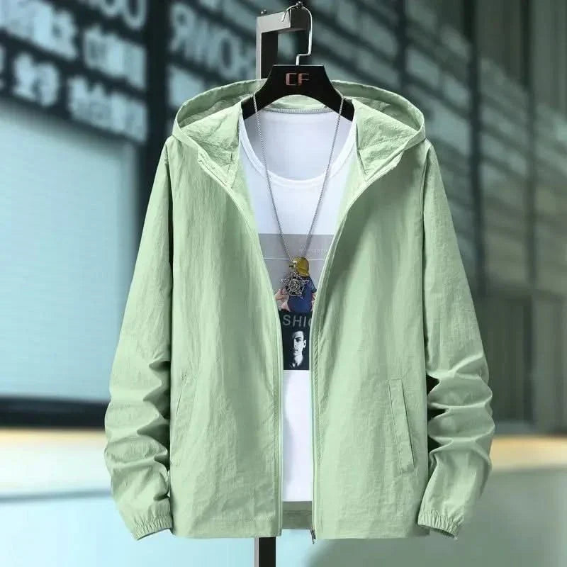 Sommerjacke Mit Kapuze