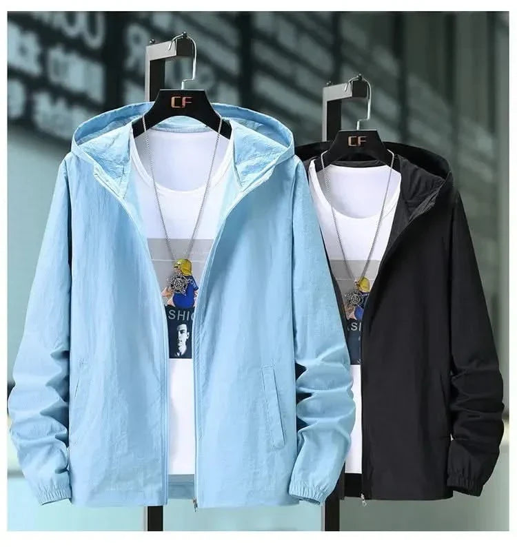 Sommerjacke Mit Kapuze