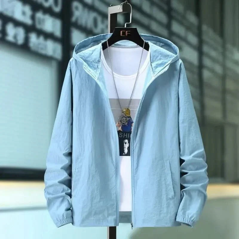 Sommerjacke Mit Kapuze