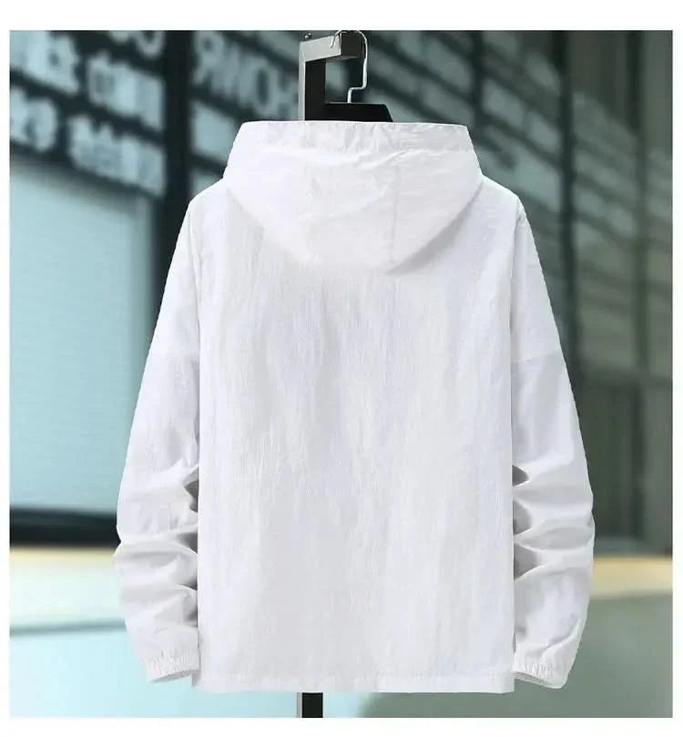Sommerjacke Mit Kapuze