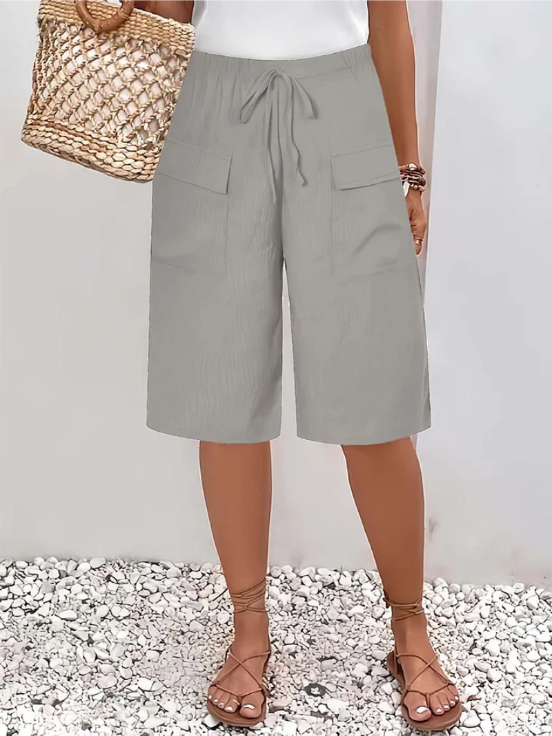 Damen-Shorts mit elastischem Bund