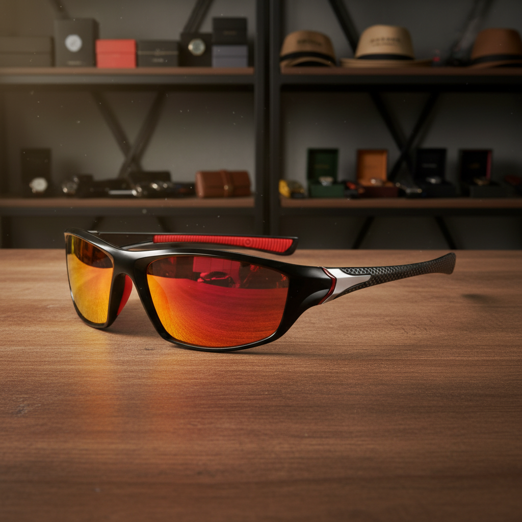 Polarisierte Sportsonnenbrille