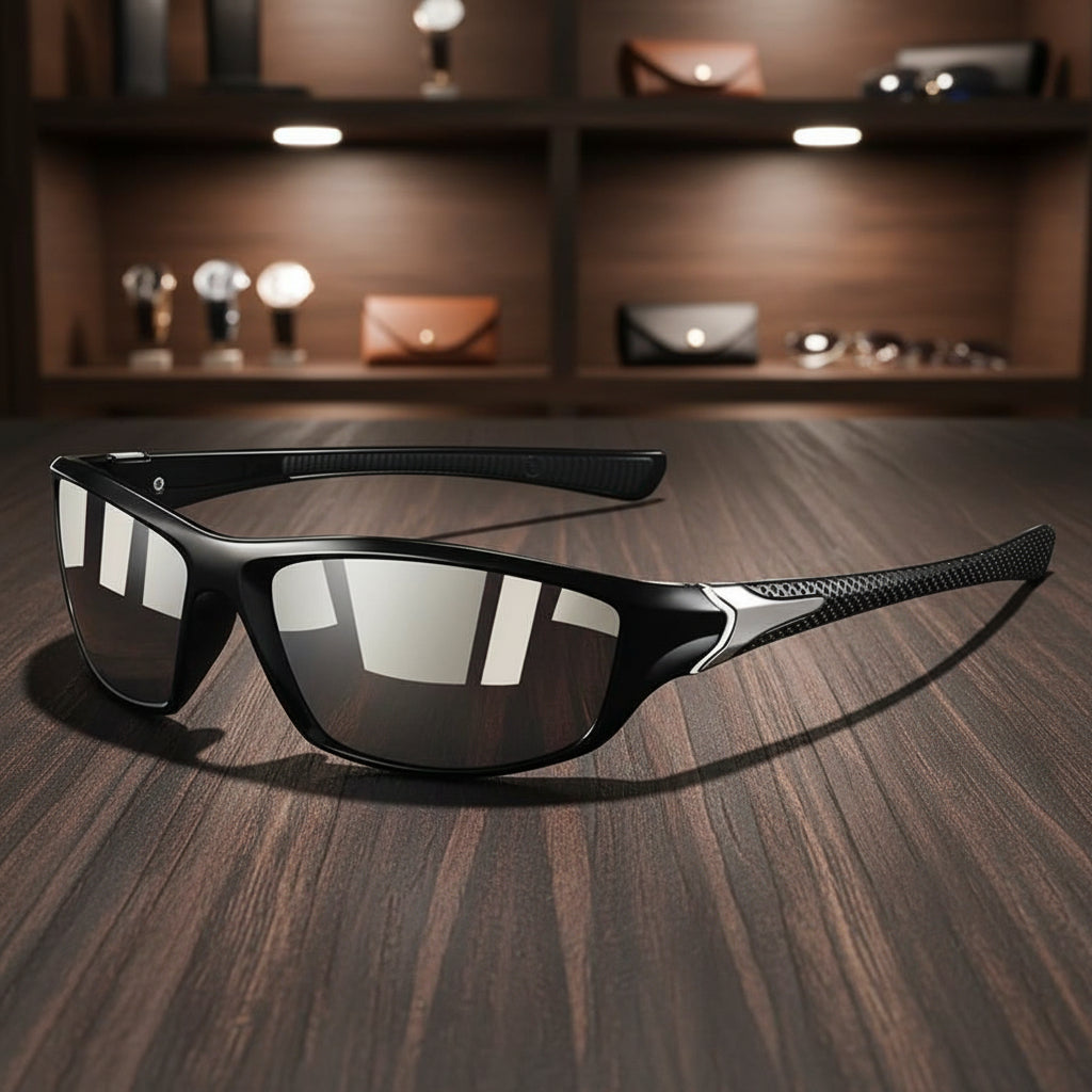 Polarisierte Sportsonnenbrille