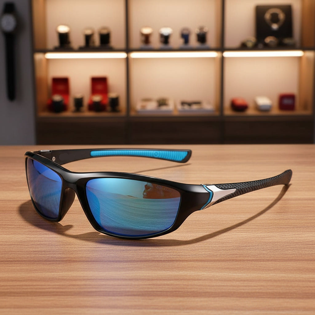 Polarisierte Sportsonnenbrille
