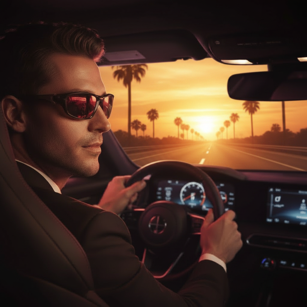 Polarisierte Sportsonnenbrille