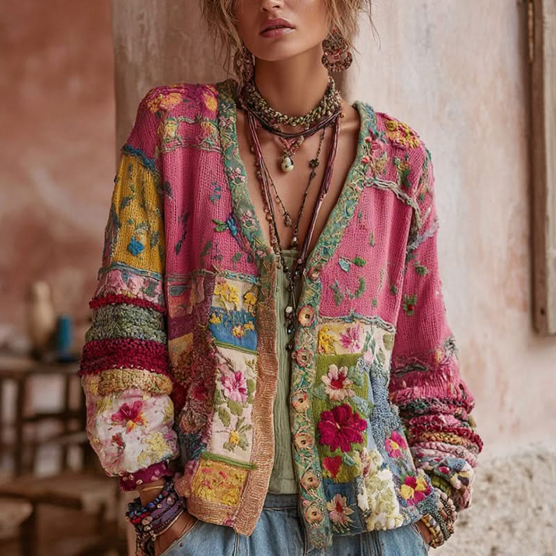 Eleanor Cardigan mit lockerer Passform