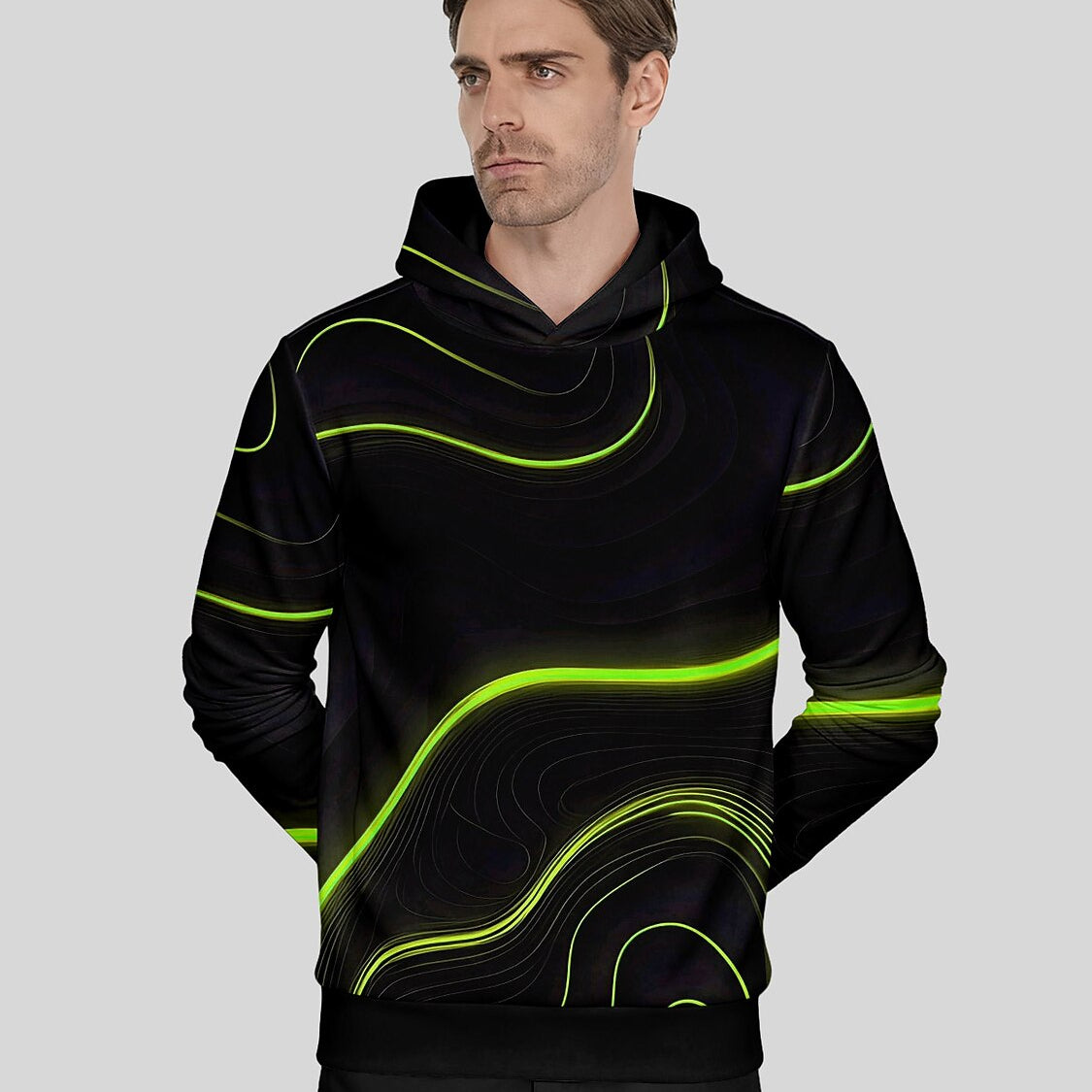 Air Brush Golf Hoodie Herren