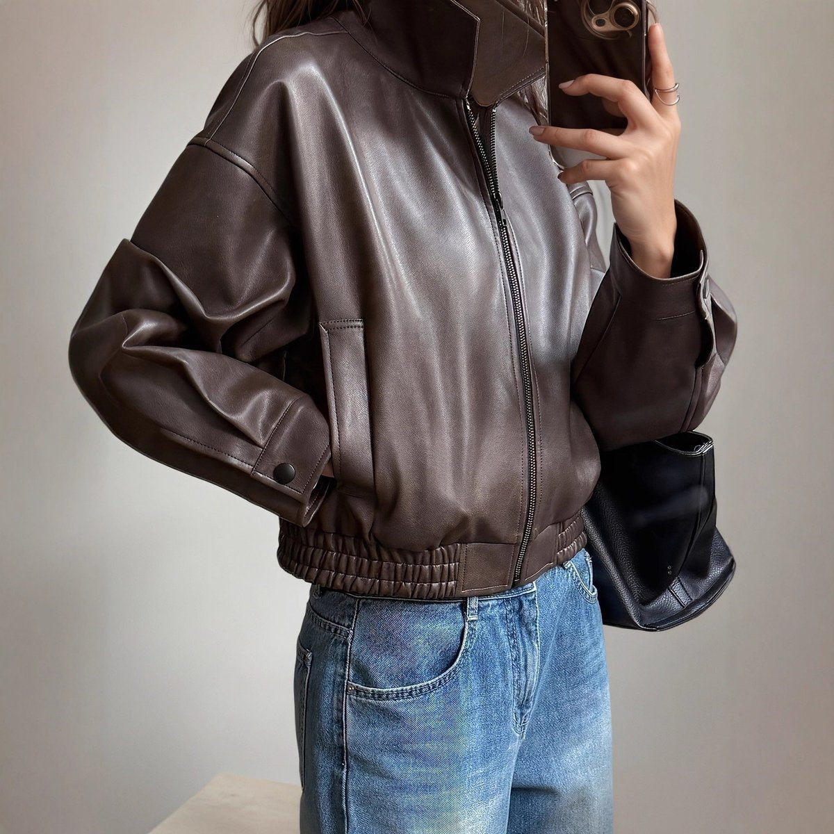 Amelie Parka in Dunkelbraun