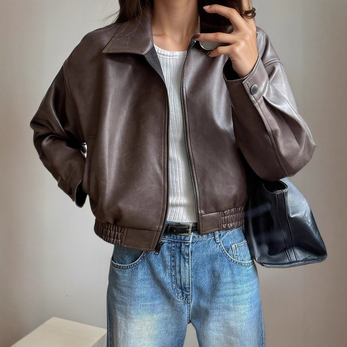 Amelie Parka in Dunkelbraun