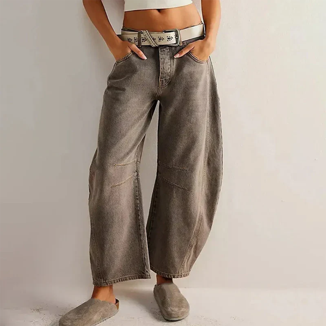 Ballonhose mit tiefem Bund