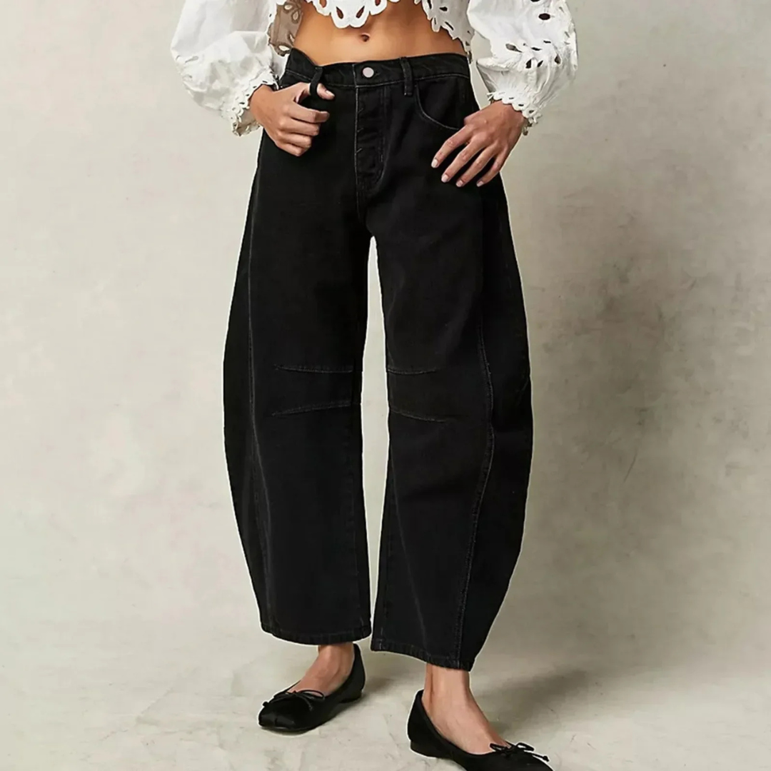 Ballonhose mit tiefem Bund
