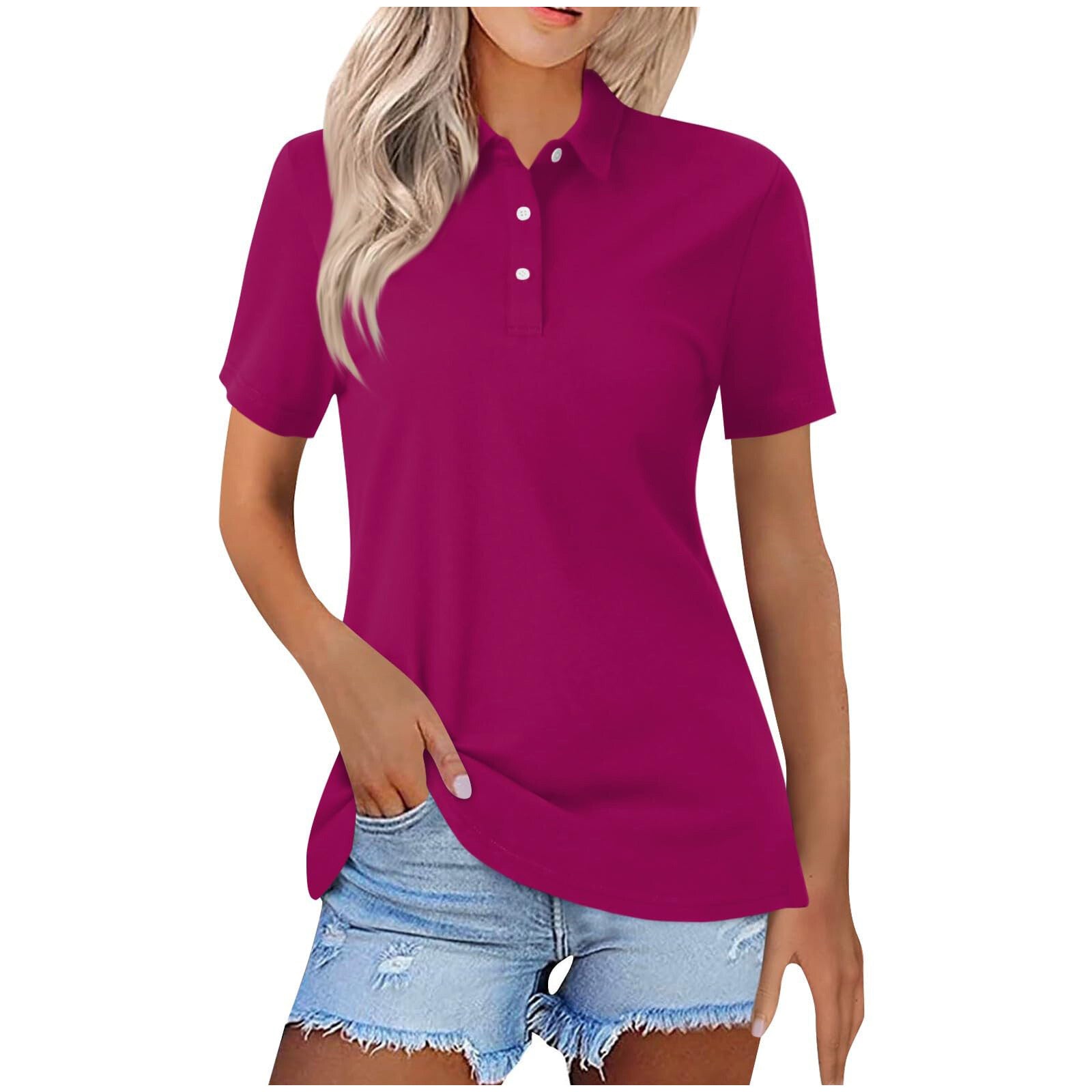 Damen Poloshirt in Schmaler Passform