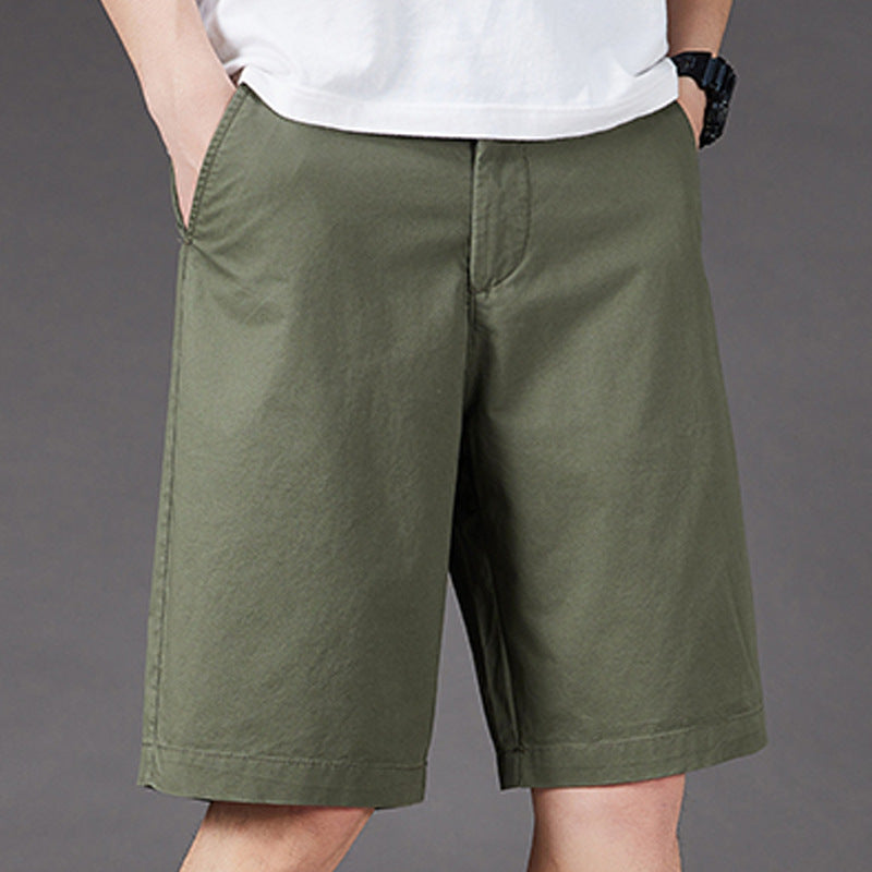 Bermudashorts mit weitem Bein