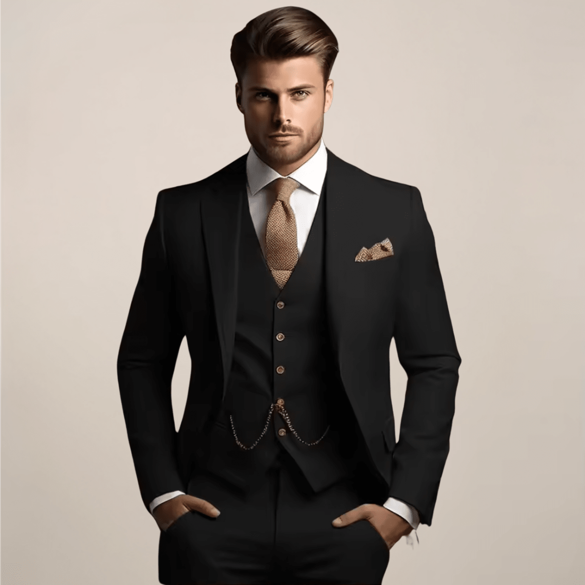 Sommerlicher Blazer-Zweiteiler