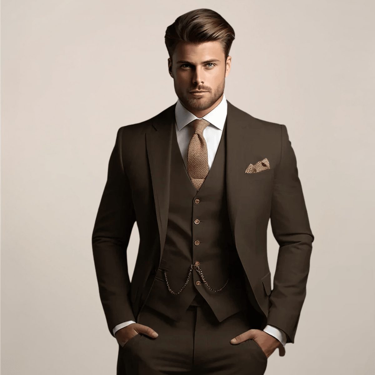 Sommerlicher Blazer-Zweiteiler