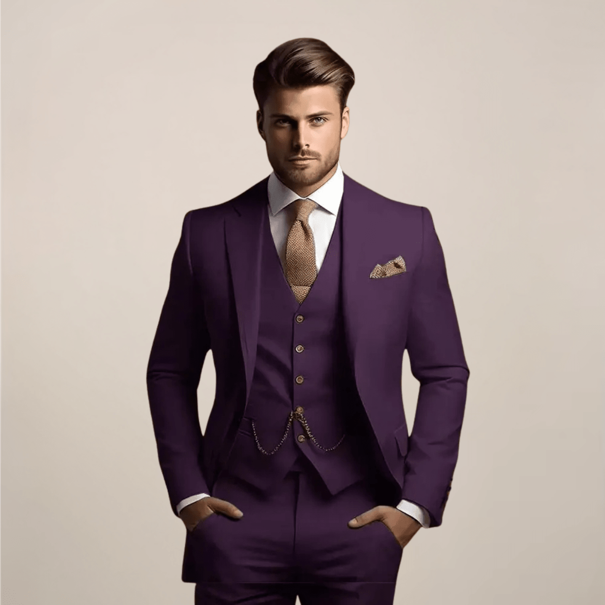 Sommerlicher Blazer-Zweiteiler