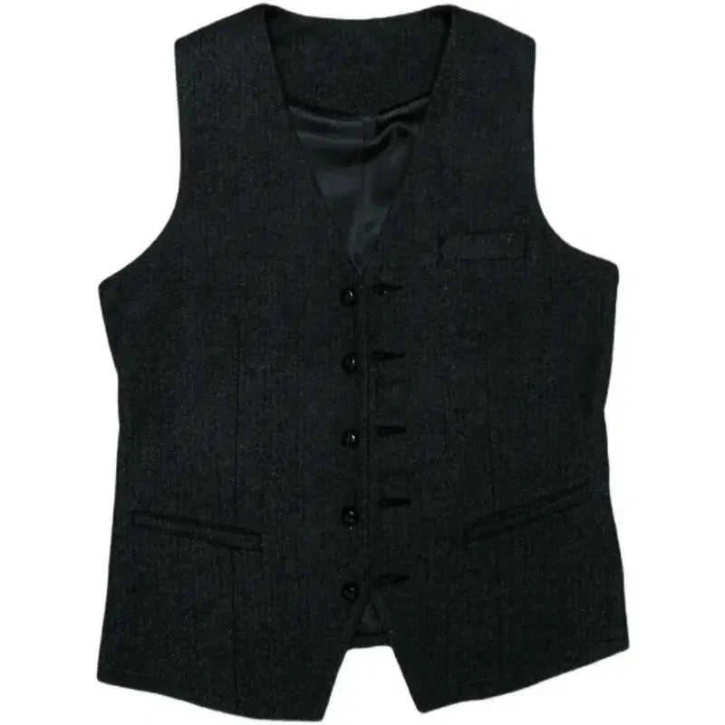 Elegantes Herren Anzug-Set mit Sakko, Weste und Hose
