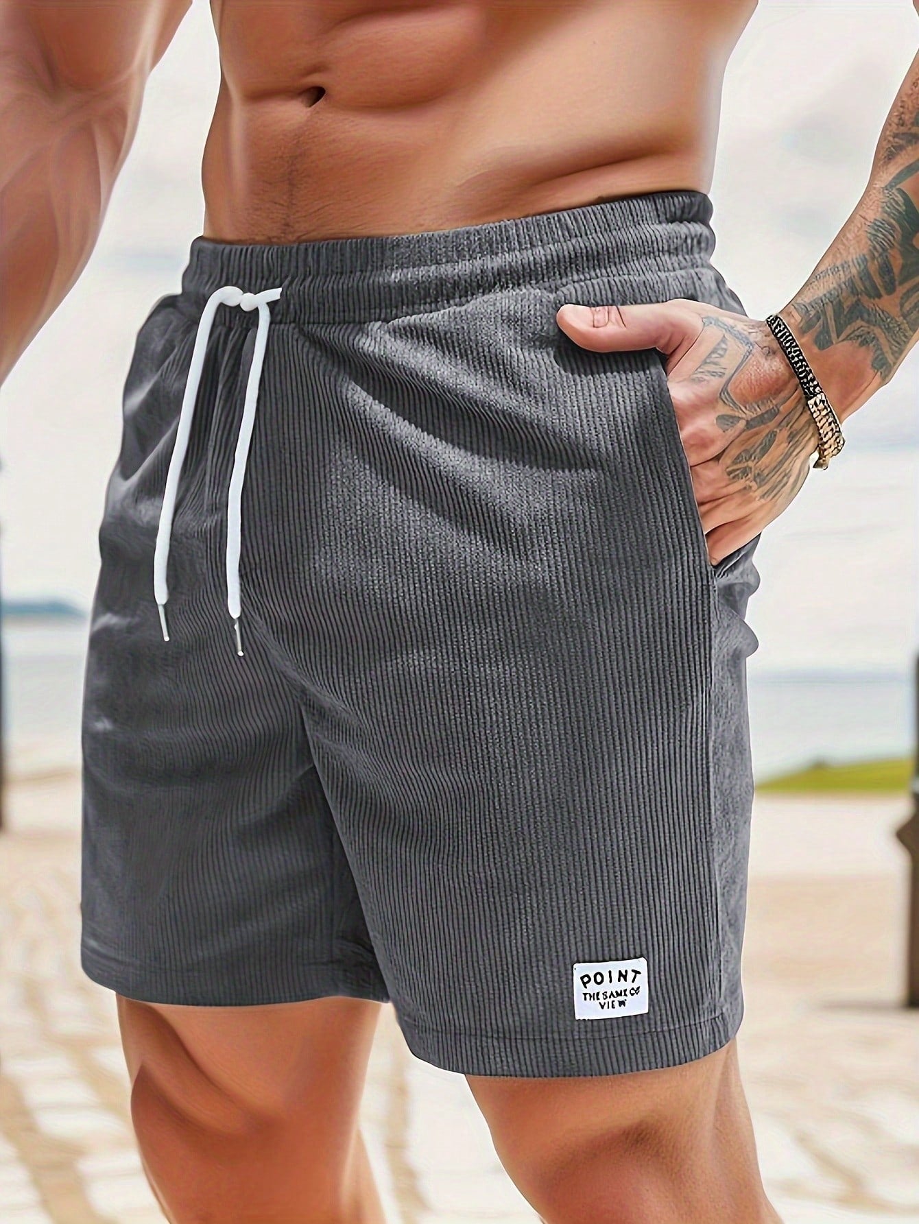 Herren-Shorts mit lockerer Passform