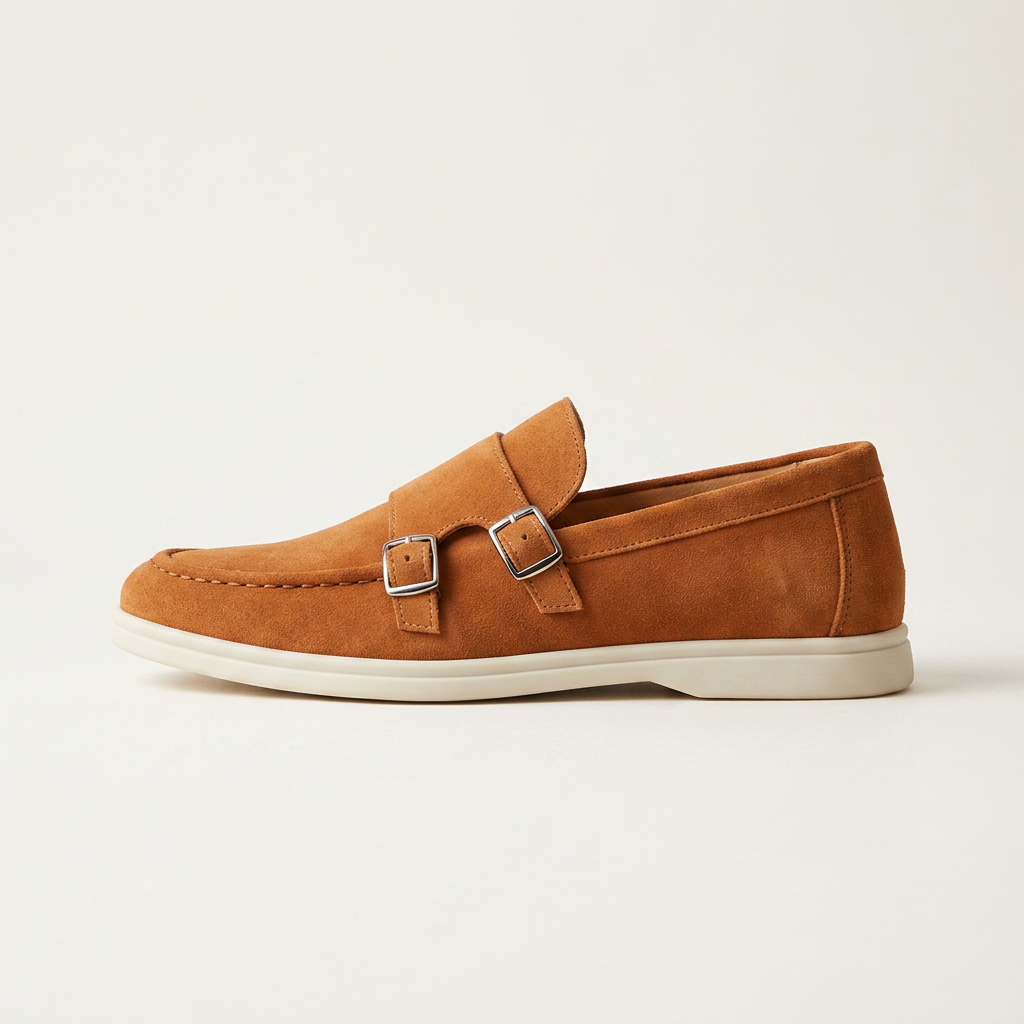 Loafer mit Doppelschnalle