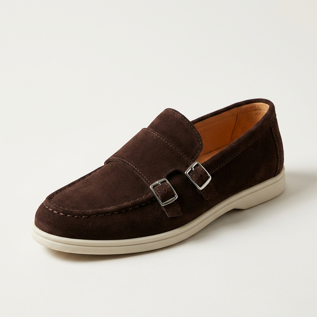 Loafer mit Doppelschnalle