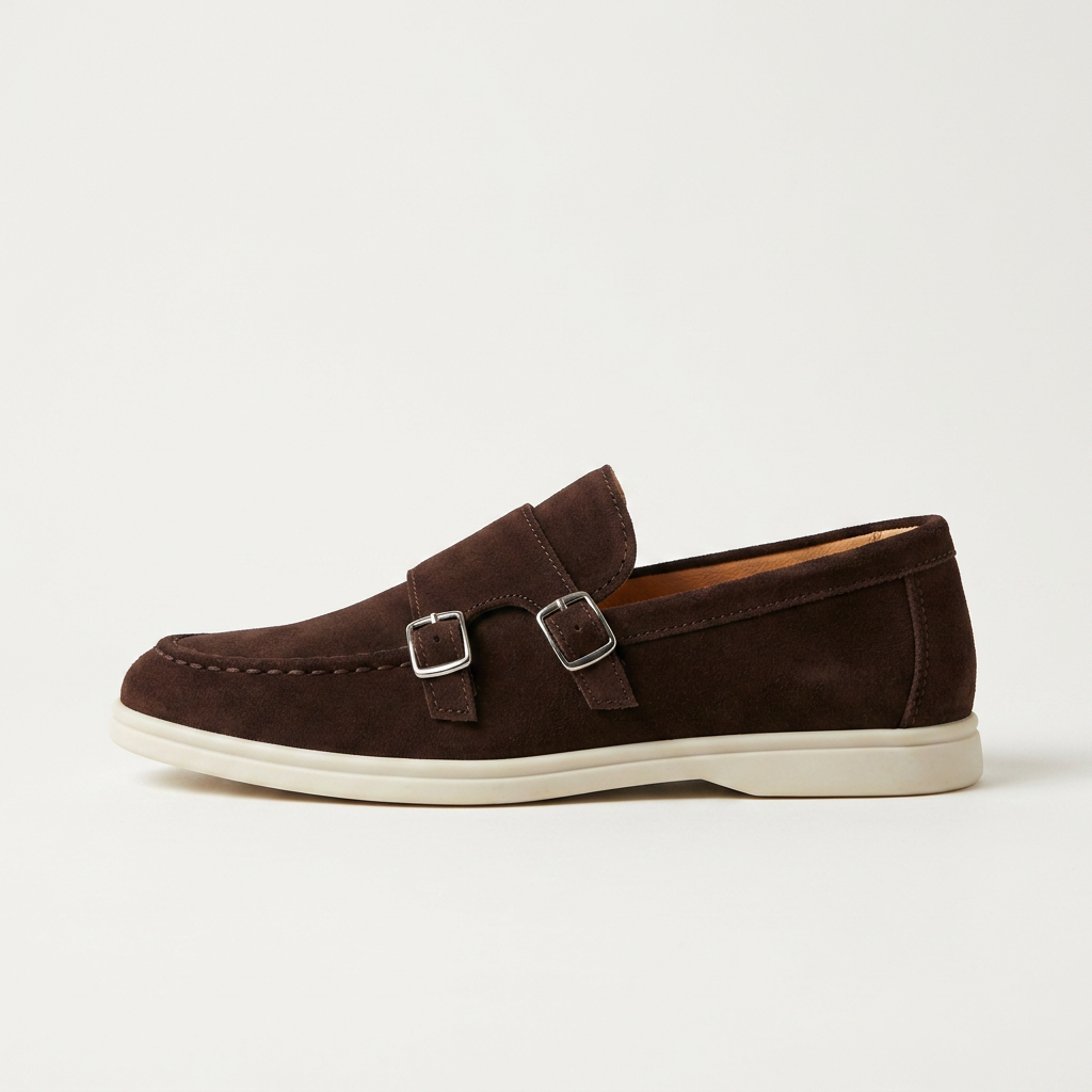 Loafer mit Doppelschnalle