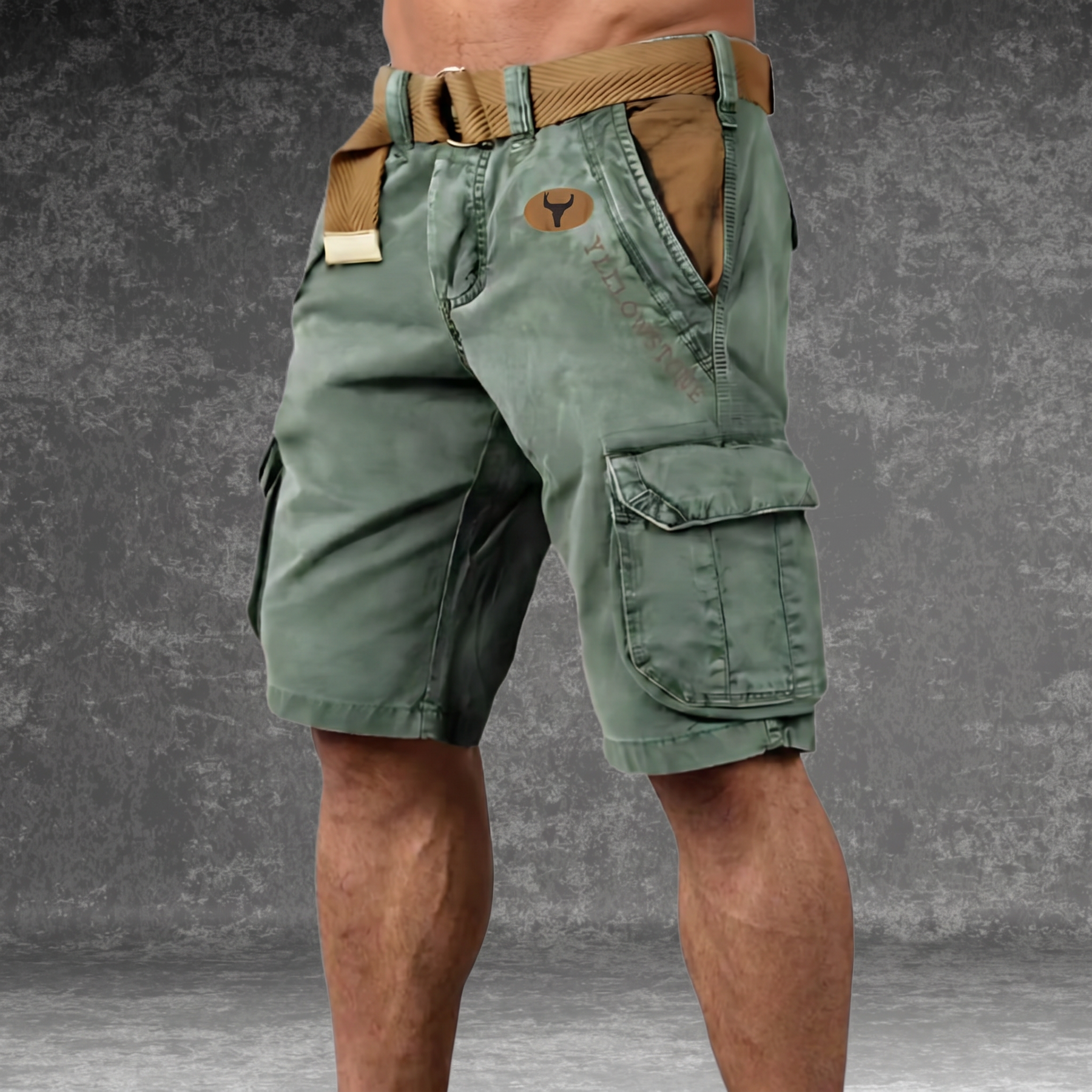Herren-Cargoshorts mit lockerer Passform