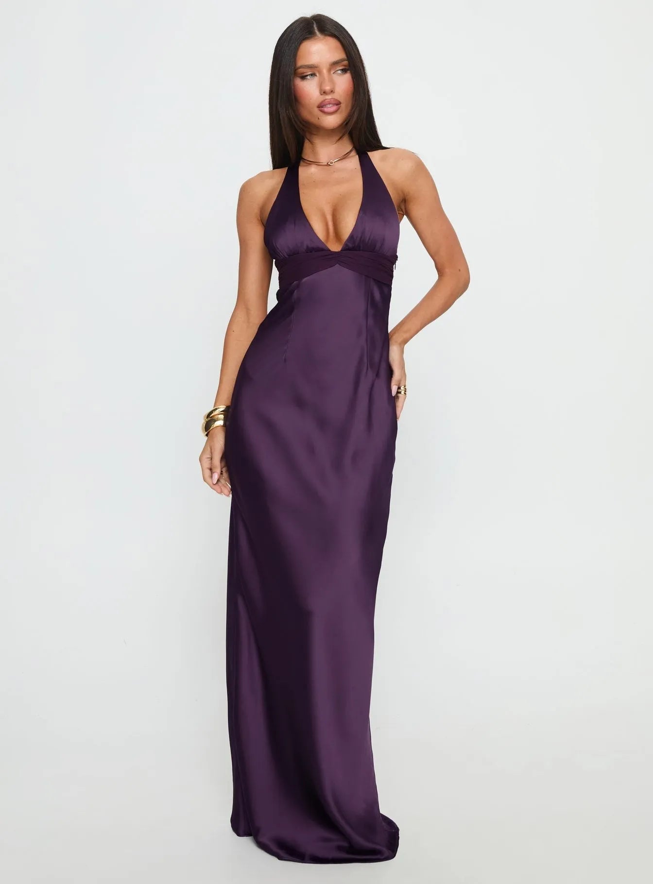 Odyssa Neckholder-Maxikleid