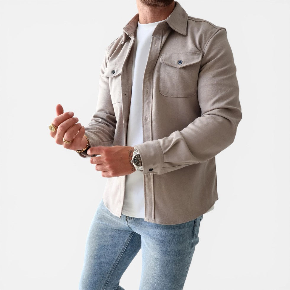 Hemdjacke mit Brusttaschen