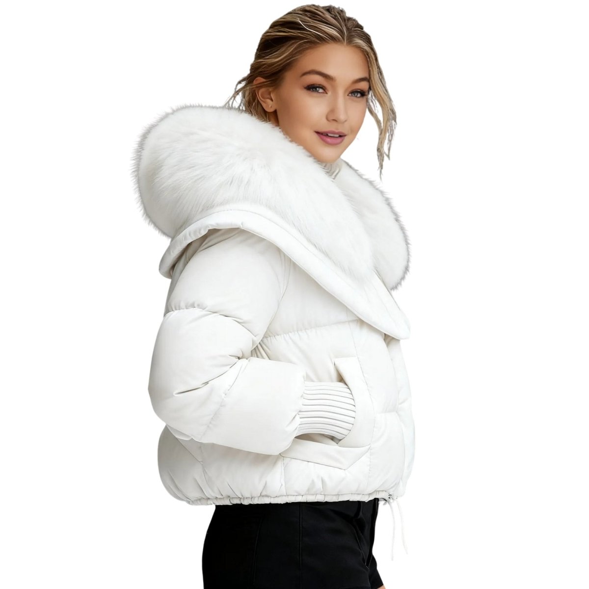 Aurelia Parka In Weiß