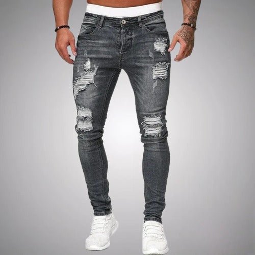 Herren-Jeans im Skinny Fit mit Rissen