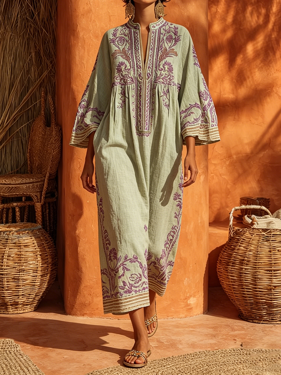 Celestina Boho-Maxikleid