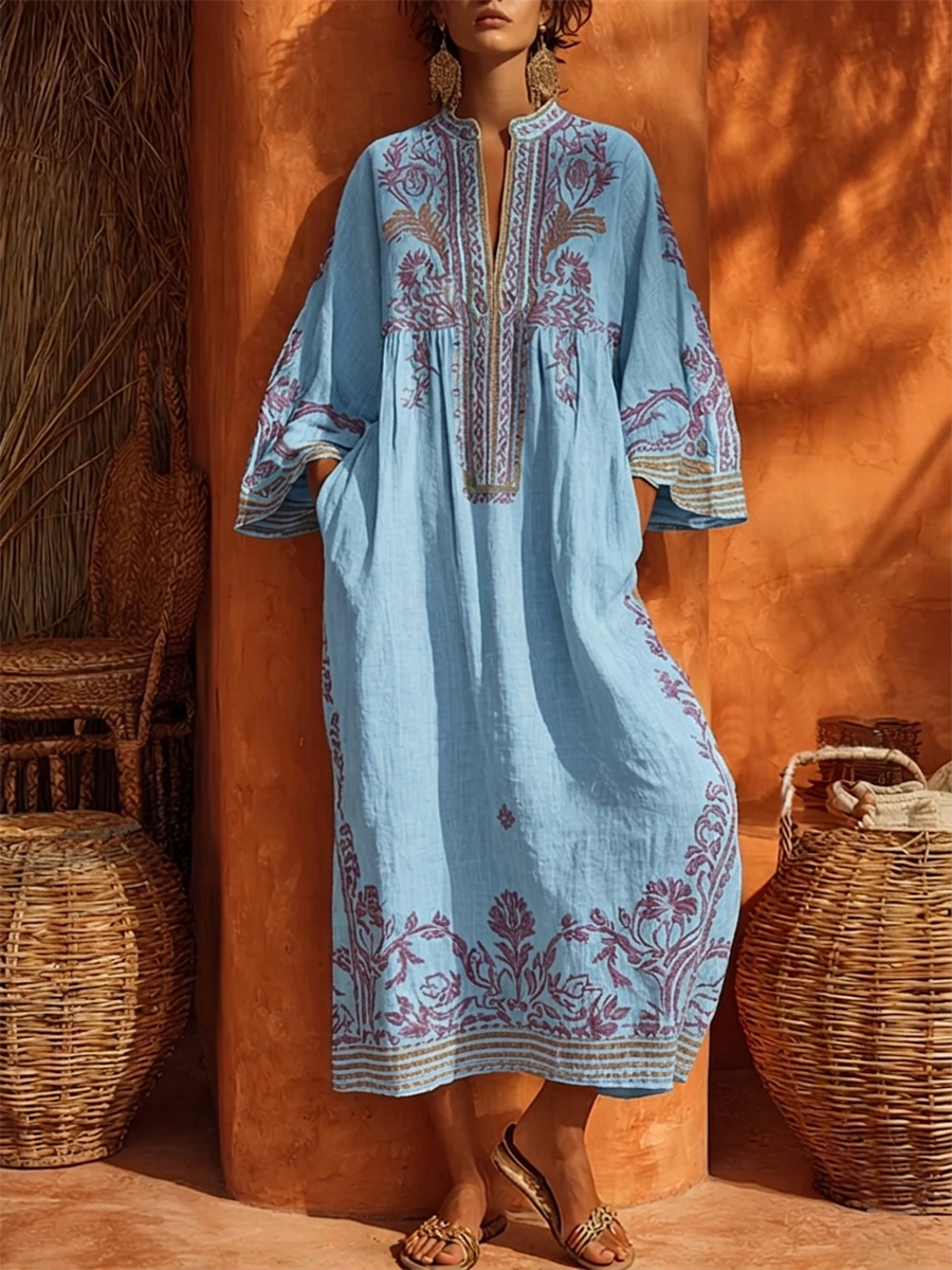 Celestina Boho-Maxikleid