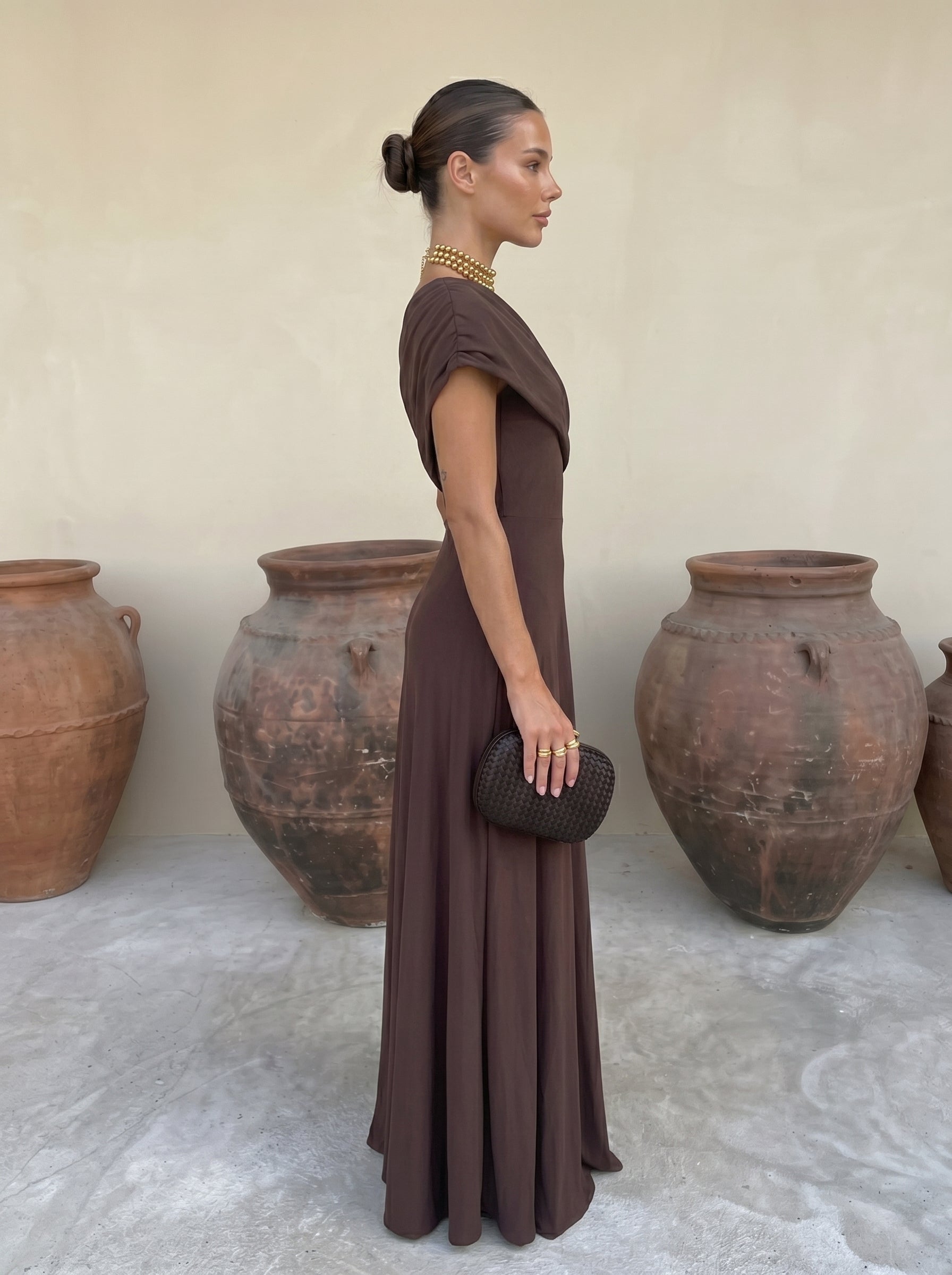 Toledo Asymmetrisches Maxikleid