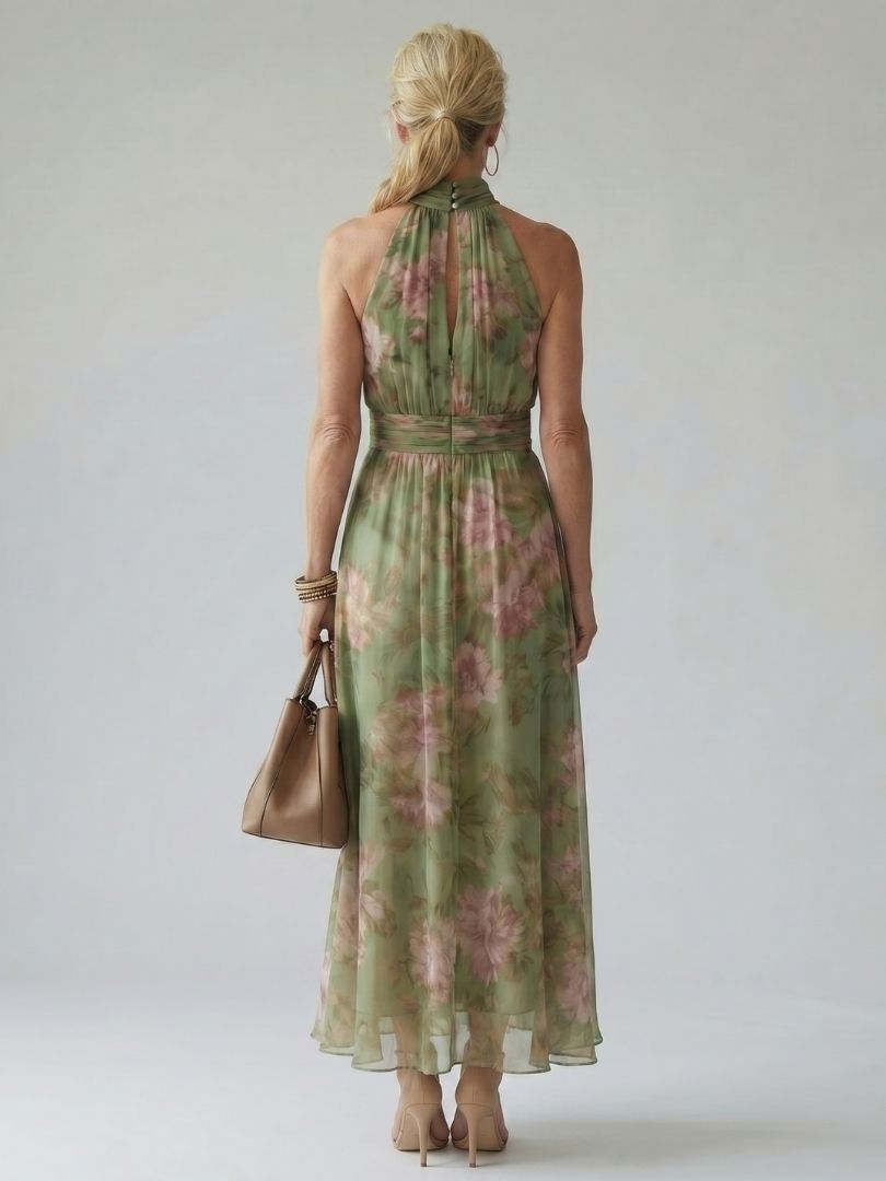 Maxikleid mit Blumenmuster