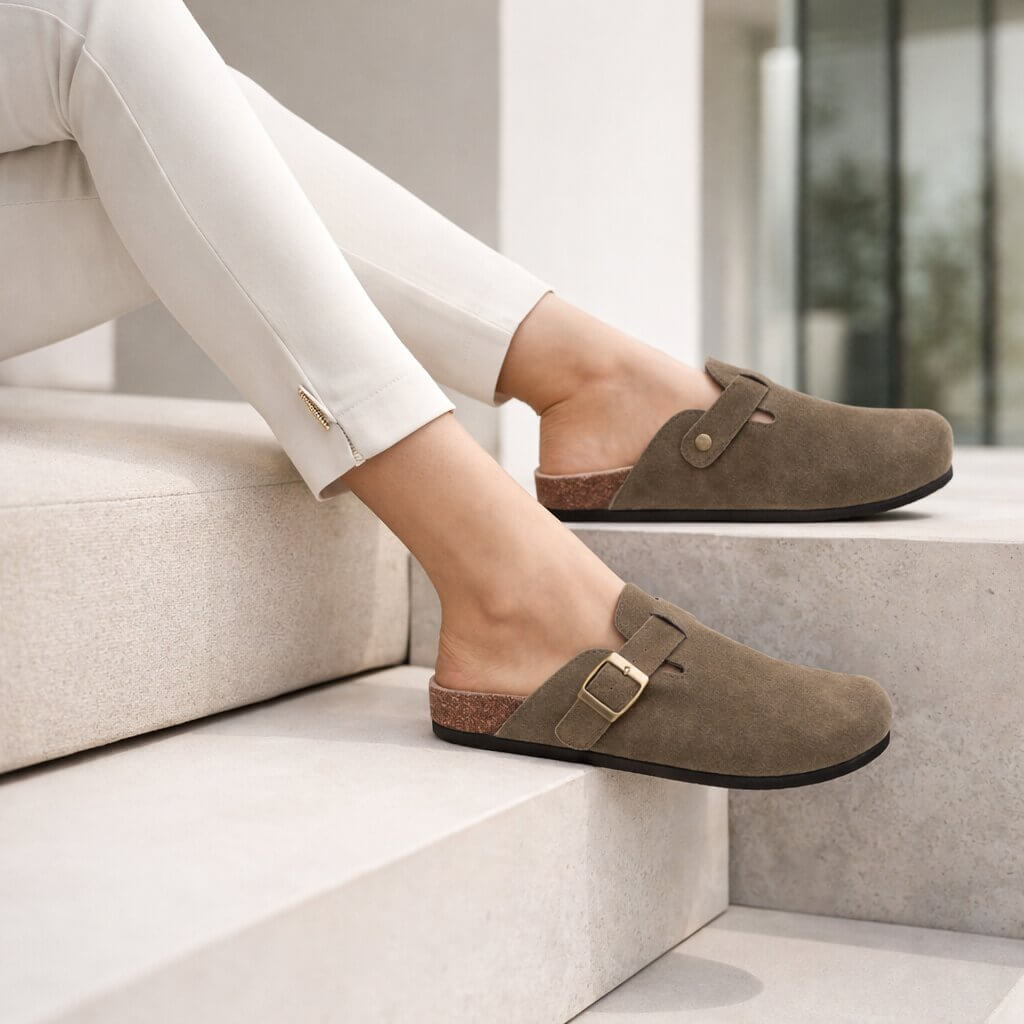 Clogs mit geschlossener Spitze