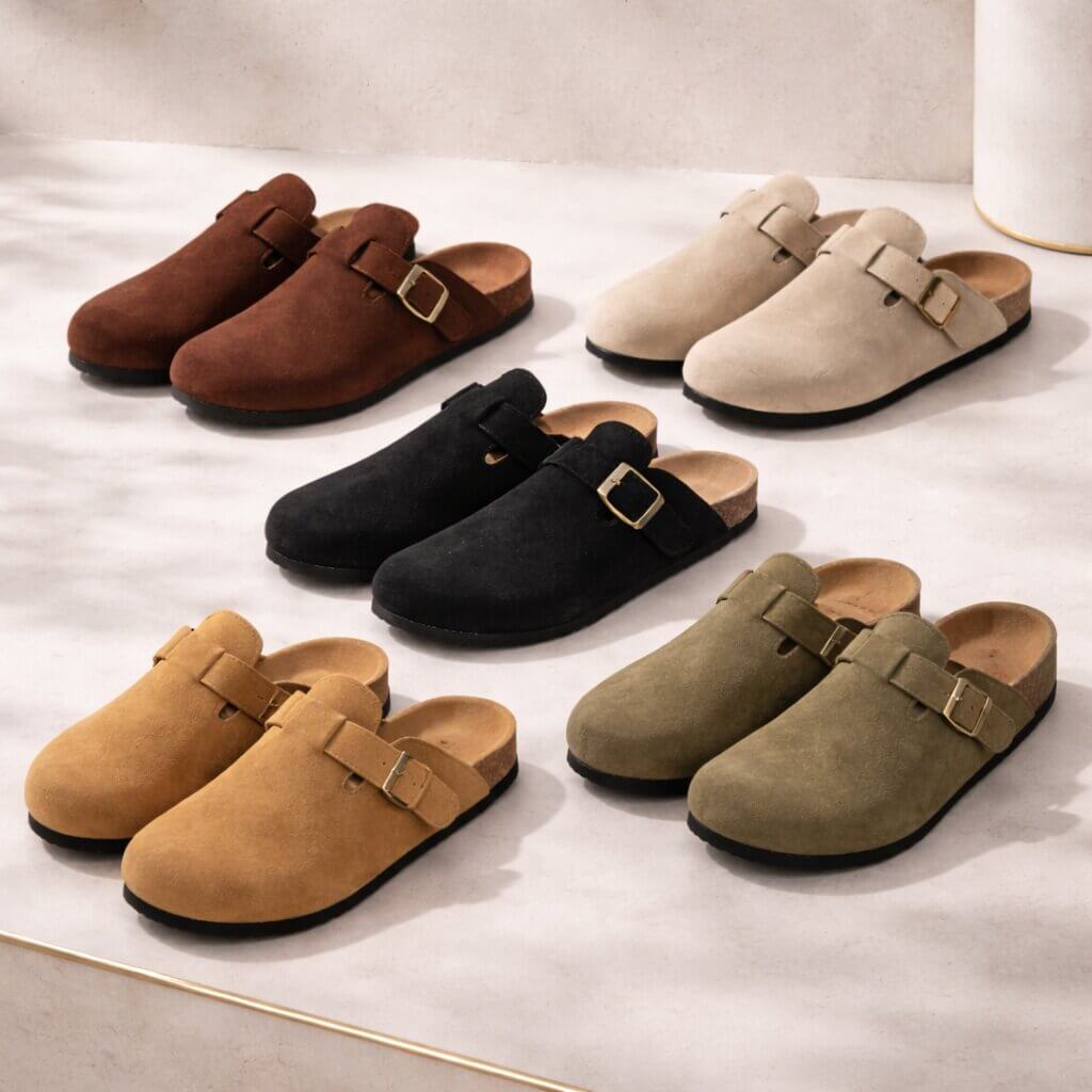 Clogs mit geschlossener Spitze