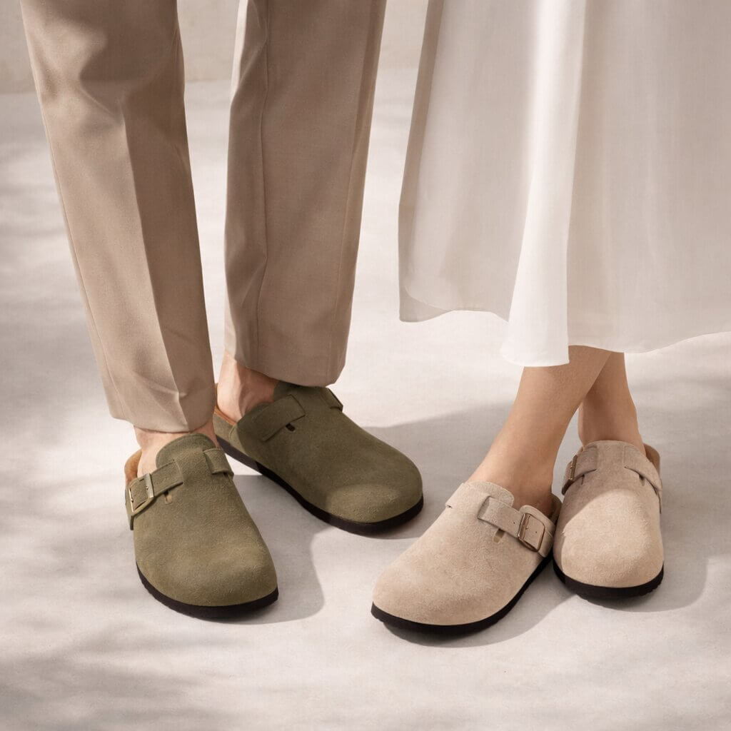 Clogs mit geschlossener Spitze