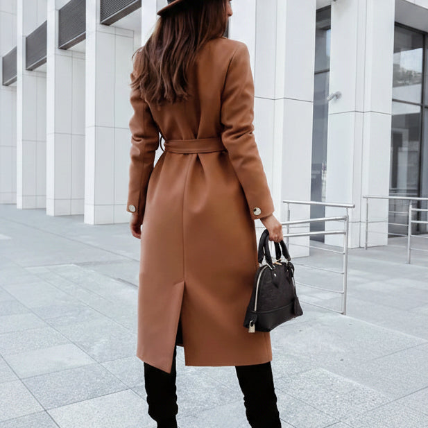 Amelia Langer Parka mit Gürtel