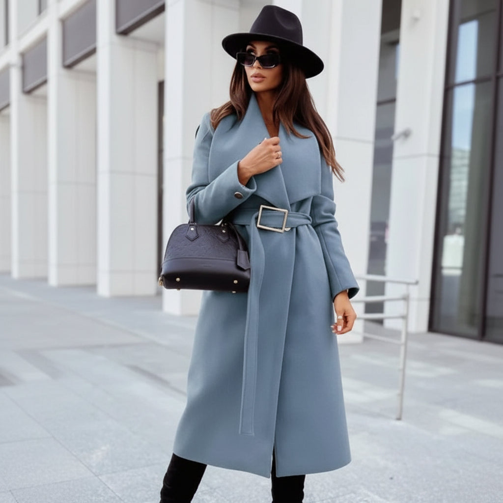 Amelia Langer Parka mit Gürtel