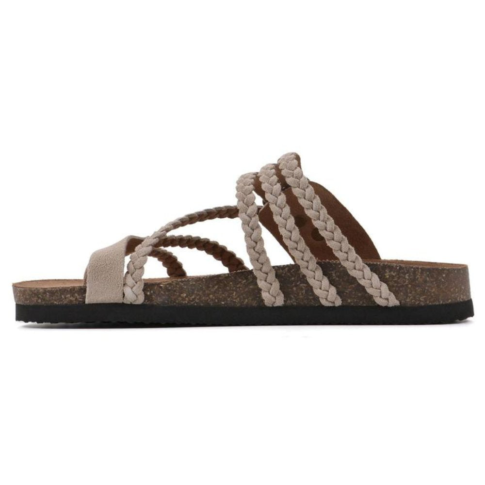 Olivia Sandalen mit Flechtriemen