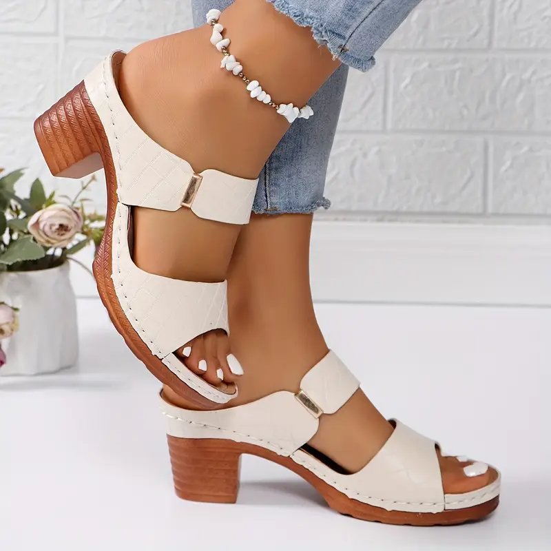 Emma Komfort-Sandalen mit Blockabsatz