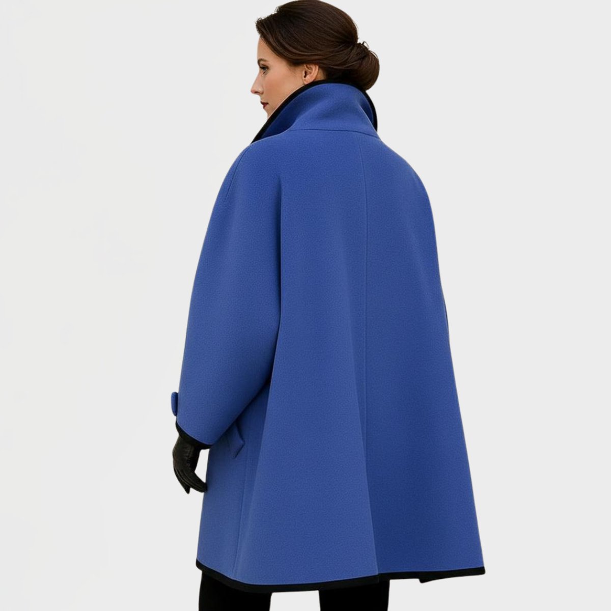 Aria Oversized Parka Mit Kontrastbesatz