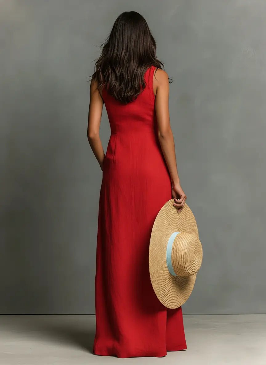 Penelope Ärmelloses Hemdblusenkleid